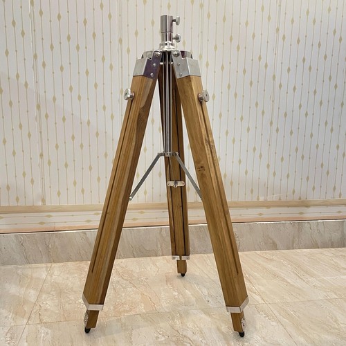 Teak wood tripod floor - tripod,