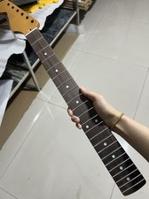 Reverse headstock Round Stainless steel 22 fret Roasted Maple guitar neck 25.5