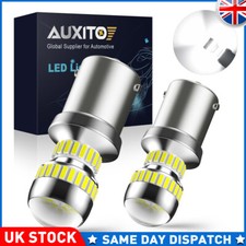 AUXITO 1157 54SMD For VW Caddy 2010+ LED DRL Headlight Upgrade Bulbs White 6500k