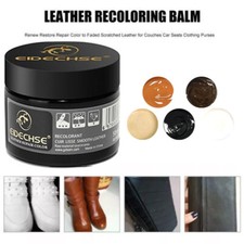 Leather Repair Cream Car Seat Sofa Dye Recolor Restorer Repair Renew Paste K