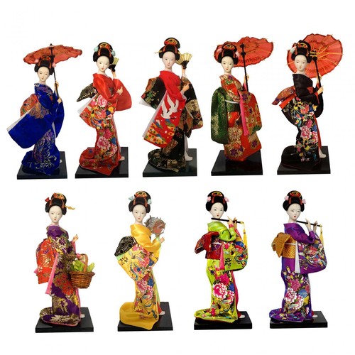 Ethnic japanese geisha dolls - japanese,