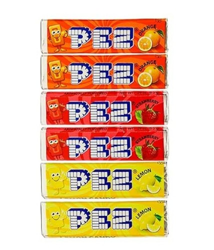 Pez fruit flavours - fruit, candy