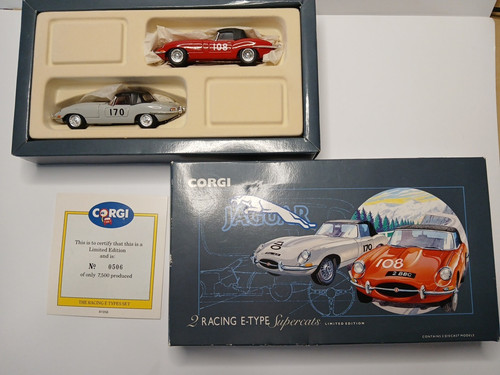 Corgi type jaguars set 81056 - e-type,