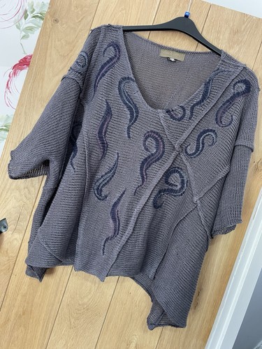 Zuza bart neck boxy jumper - bart,