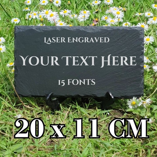 Personalised slate plaque - personalised,