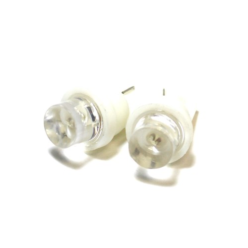 White concave led - 2x,