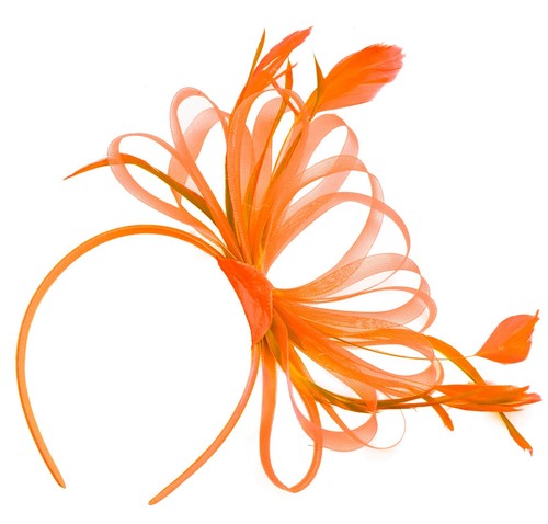 Large wedding fascinator - large,