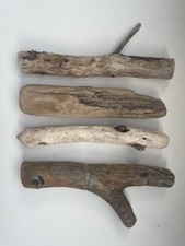 Driftwood Pieces 4 Sticks Smoothed  Art & Craft bundles  Arts/Crafts Sea/Beach