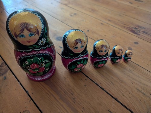 Vintage matryoshka russian - matryoshka, 5
