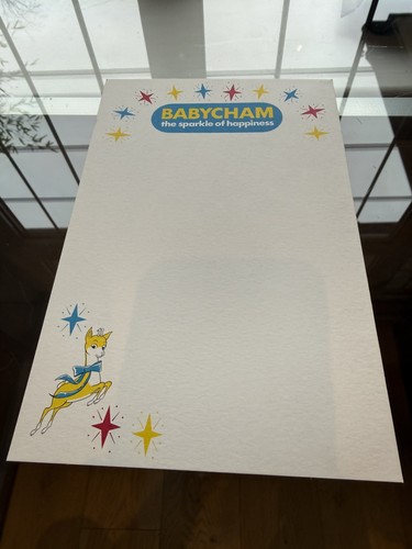 Vintage babycham menu - babycham, card