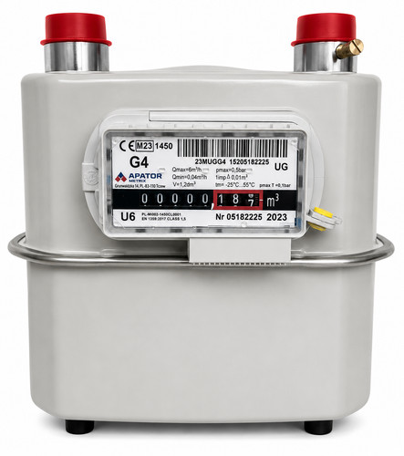 Gas meter 152mm centres - centres, |