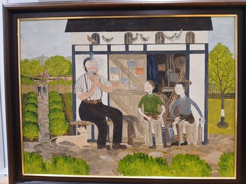 Original fred wilde painting - original,
