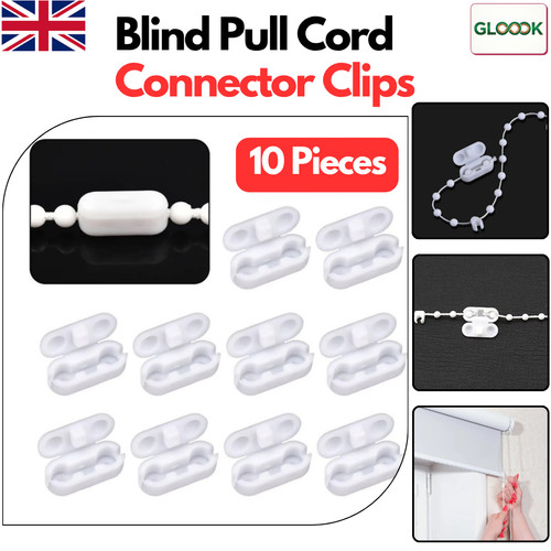 Blind pull cord connector - blind,
