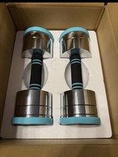 Ultra-Compact Chrome Steel Adjustable Dumbbell Set with Foam Anti-Slip Grip