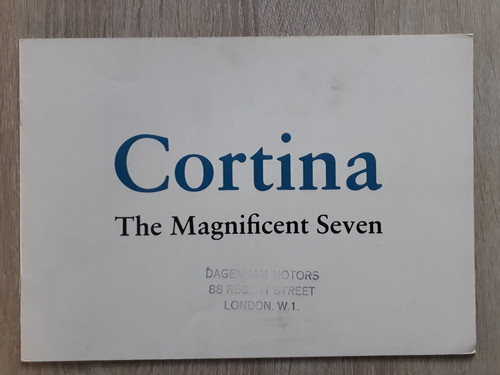 Ford cortina brochure - cortina, 2