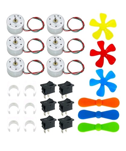 Electric motor kit - kit, 9v