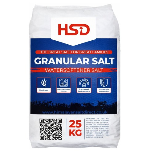 25kg granular salt food - granular, grade