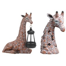Giraffe Garden Statue with