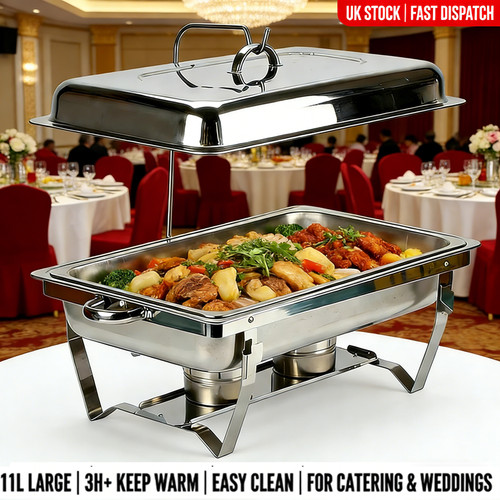 11l stainless steel chafing - 11l,