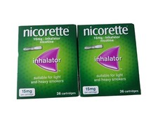 nicorette inhalator 15mg 2x36