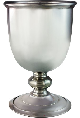 Plain medieval pewter - medieval, goblet