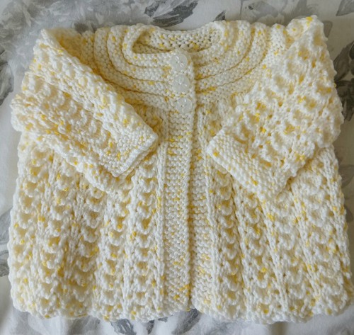 Beautiful hand knitted - beautiful, matinee
