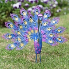 Peacock Statue Garden Decor