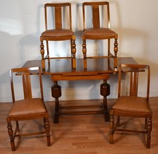 1920s English Traditional Oak
