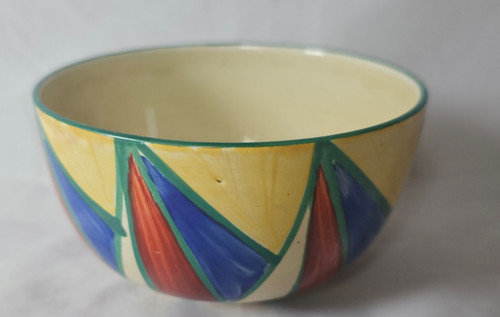 Early clarice cliff geometric - early,