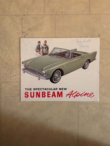 Original sunbeam alpine - sunbeam,