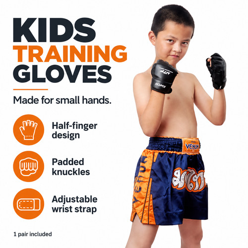 Pair kids mma half - pair,
