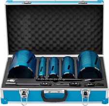 OX Spectrum Trade 5 Piece Diamond Core Drill Bit & Accessories Set, XL5