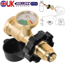 High Low Gas Pressure Gauge Level Indicator POL Propane LPG Bottle Cylinder QCC~