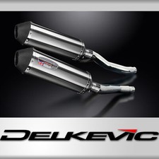 Yamaha XJ600 Diversion 92-04 Slip On 13.5" X-Oval Stainless Exhaust Muffler Kit