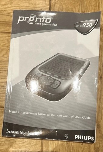 Philips pronto manual sbc - pronto,