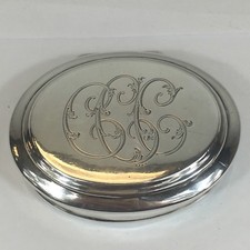 Antique Solid Silver Trinket