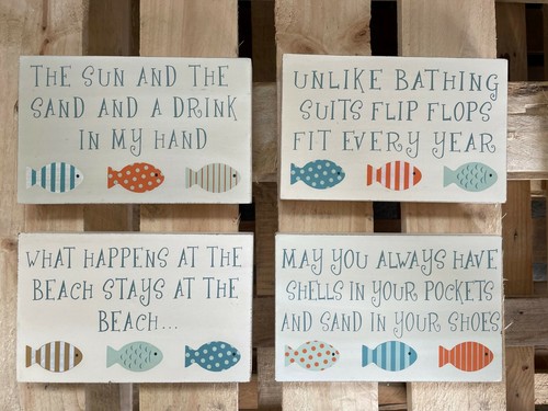 Beach themed free standing - themed,