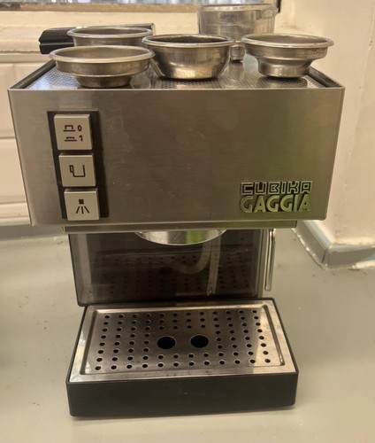 Cubika gaggia espresso machine - cubika,