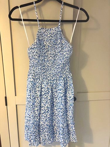 Bershka floral fit flare - bershka,
