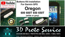 Garmin Oregon 600 - 650 (T) On/Off Buttons kit (Silicone-Waterproof) Button