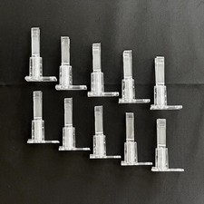 VersaGrip Neon Sign Tube Support, Set of 10, Clear 10-15mm, NEW, FREE Shipping