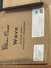 Silver Cross Wave Pram/PushChair In ZINC -Changing bag & Foot Muff  NEW