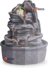 Zen Light Natural Staircase Stone Effect Colorful light, Decoration Fountain