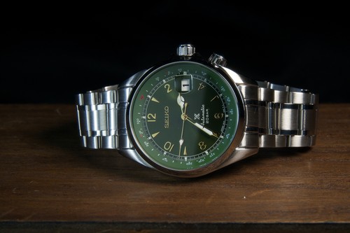 Seiko alpinist style green - seiko,