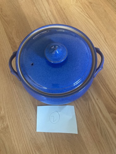 Denby imperial blue casserole - denby,