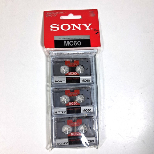 Sony mc60 microcassette - sony,