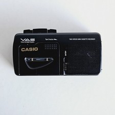 Casio RC 100 - Micro Cassette Recorder/Player - Dictaphone - Faulty Battery Comp