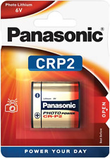 Panasonic CR-P2 6 V Lithium Battery - Silver