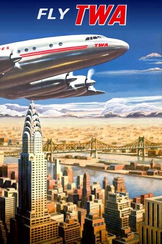 Fly twa trans world airlines - fly,