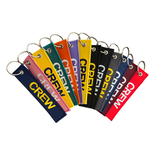 Crew luggage tag - crew, &